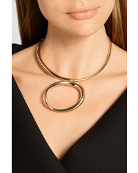 goldene enge Halskette von Charlotte Chesnais