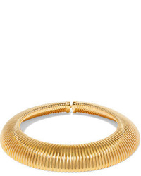 goldene enge Halskette von Saint Laurent