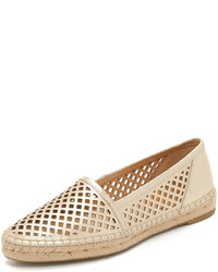 goldene Espadrilles von Frye