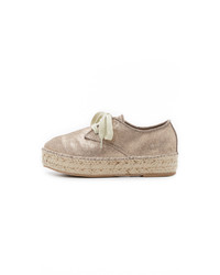 goldene Espadrilles von Steven