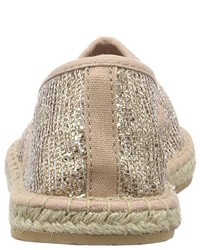 goldene Espadrilles von s.Oliver