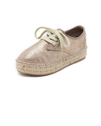 goldene Espadrilles von Steven