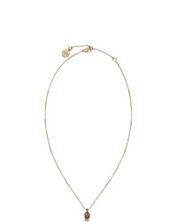 goldene Halskette von Alexander McQueen