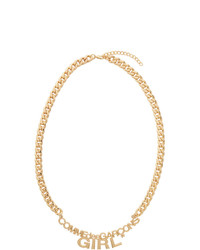 goldene Halskette von Comme Des Garçons Girl