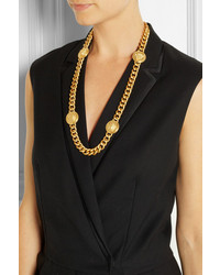goldene Halskette von Versace