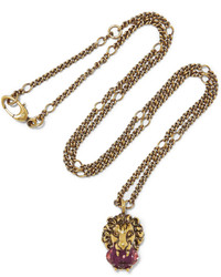 goldene Halskette von Gucci