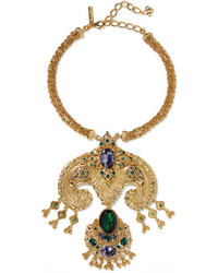 goldene Halskette von Oscar de la Renta