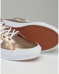 goldene hohe Sneakers von Vans