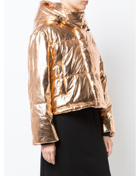 goldene Jacke von MSGM