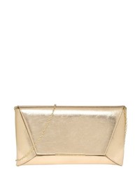 goldene Leder Clutch von Buffalo