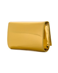 goldene Leder Clutch von Giuseppe Zanotti Design