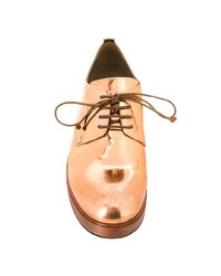 goldene Leder Derby Schuhe von Marsèll