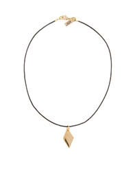 goldene Leder Halskette von Vanessa Mooney