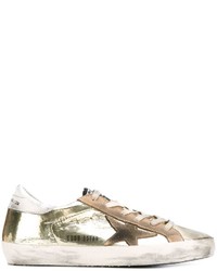 goldene Leder niedrige Sneakers von Golden Goose Deluxe Brand