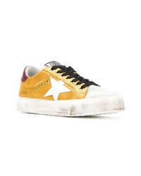 goldene Leder niedrige Sneakers von Golden Goose Deluxe Brand