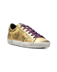 goldene Leder niedrige Sneakers von Golden Goose Deluxe Brand