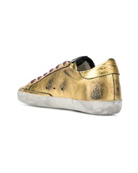 goldene Leder niedrige Sneakers von Golden Goose Deluxe Brand