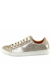 goldene Leder niedrige Sneakers von UGG