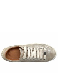 goldene Leder niedrige Sneakers von UGG