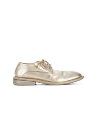 goldene Leder Oxford Schuhe von Marsèll