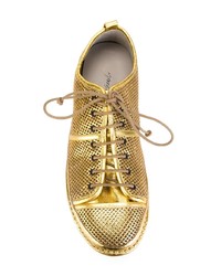 goldene Leder Oxford Schuhe von Marsèll