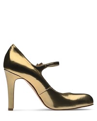 goldene Leder Pumps von Evita