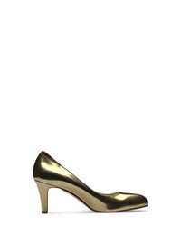 goldene Leder Pumps von Evita