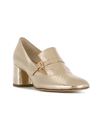 goldene Leder Pumps von Högl