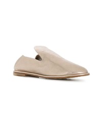 goldene Leder Slipper von AGL