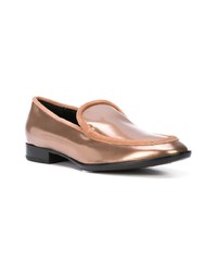 goldene Leder Slipper von AGL