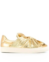 goldene Leder Turnschuhe von Ports 1961