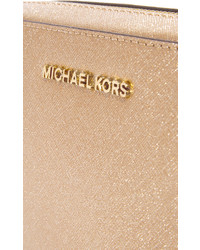 goldene Leder Umhängetasche von MICHAEL Michael Kors