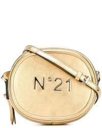 goldene Leder Umhängetasche von No.21