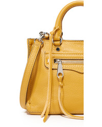 goldene Ledertaschen von Rebecca Minkoff