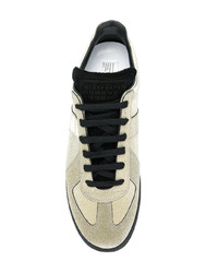 goldene niedrige Sneakers von Maison Margiela