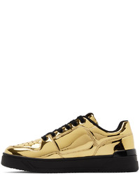 goldene niedrige Sneakers von VERSACE JEANS COUTURE