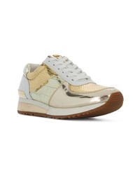 goldene niedrige Sneakers von MICHAEL Michael Kors