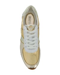 goldene niedrige Sneakers von MICHAEL Michael Kors