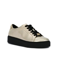 goldene niedrige Sneakers von MICHAEL Michael Kors