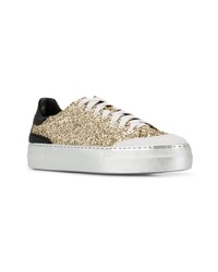 goldene niedrige Sneakers von N°21