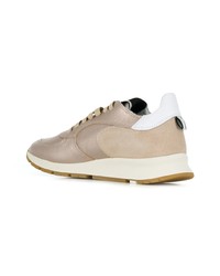 goldene niedrige Sneakers von Philippe Model