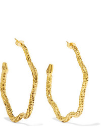 goldene Ohrringe von Aurelie Bidermann