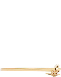 goldene Ohrringe von Marc Jacobs