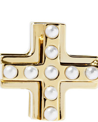 goldene Ohrringe von Givenchy