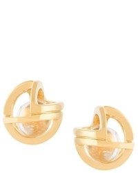 goldene Ohrringe von Lara Bohinc