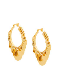 goldene Ohrringe von Paula Mendoza