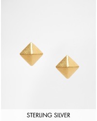 goldene Ohrringe von Pieces