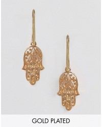 goldene Ohrringe von Sam Ubhi