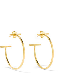 goldene Ohrringe von Tiffany & Co.