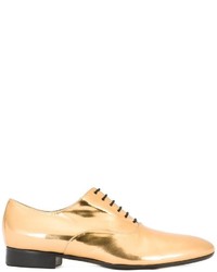 goldene Oxford Schuhe von Marni